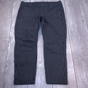 G-Star Raw 5622 3D Mid Boyfriend Women Size 34 Black White Dotted Stripe Pants